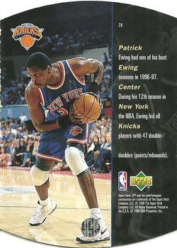 1997-98 SPx - Sky #28 Patrick Ewing Back