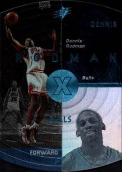 1997-98 SPx - Sky #8 Dennis Rodman Front