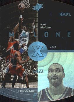 1997-98 SPx - Sky #44 Karl Malone Front