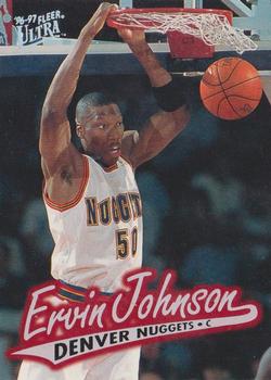 1996-97 Ultra #175 Ervin Johnson Front
