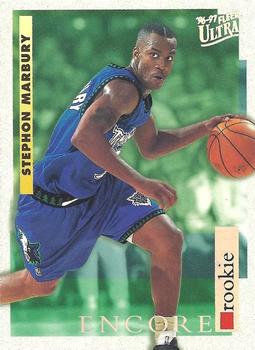 1996-97 Ultra #272 Stephon Marbury Front