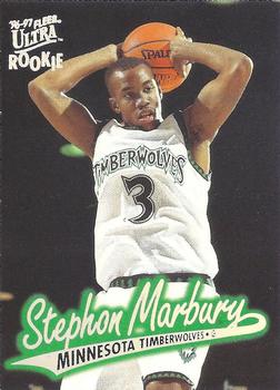 1996-97 Ultra #66 Stephon Marbury Front