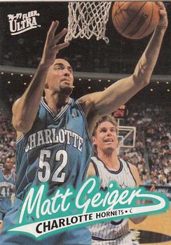 1996-97 Ultra #13 Matt Geiger Front