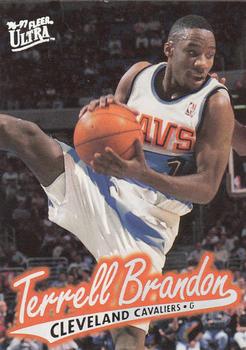 1996-97 Ultra #20 Terrell Brandon Front
