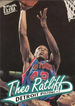 1996-97 Ultra #34 Theo Ratliff Front