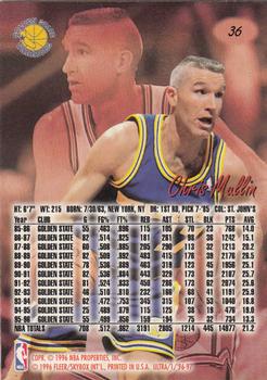 1996-97 Ultra #36 Chris Mullin Back
