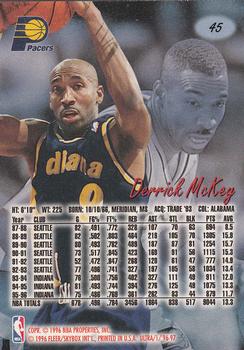 1996-97 Ultra #45 Derrick McKey Back