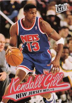 1996-97 Ultra #69 Kendall Gill Front
