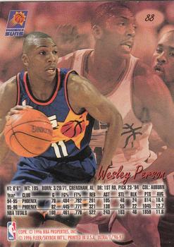 1996-97 Ultra #88 Wesley Person Back