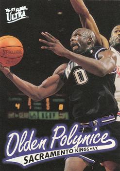 1996-97 Ultra #95 Olden Polynice Front