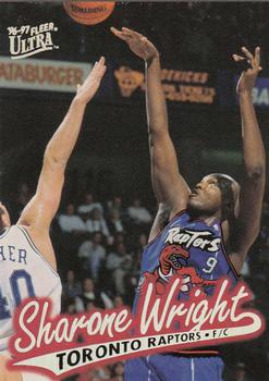 1996-97 Ultra #110 Sharone Wright Front