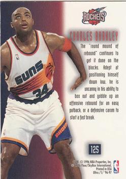 1996-97 Ultra #125 Charles Barkley Back
