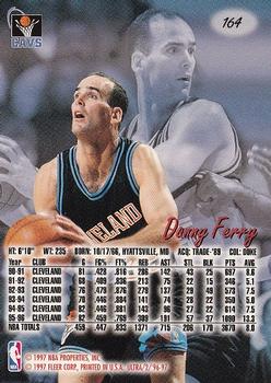 1996-97 Ultra #164 Danny Ferry Back