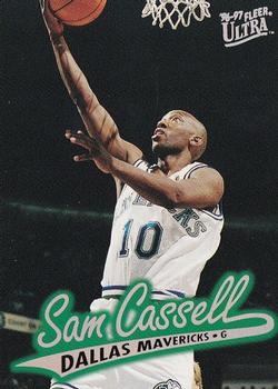 1996-97 Ultra #167 Sam Cassell Front