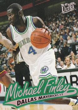 1996-97 Ultra #168 Michael Finley Front