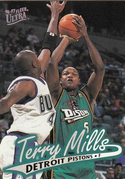 1996-97 Ultra #182 Terry Mills Front