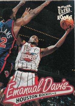 1996-97 Ultra #190 Emanual Davis Front
