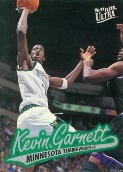 1996-97 Ultra #212 Kevin Garnett Front