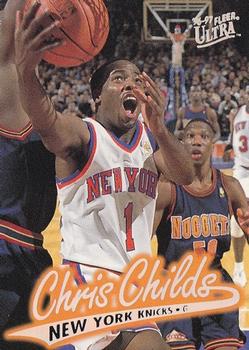 1996-97 Ultra #219 Chris Childs Front