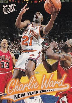 1996-97 Ultra #223 Charlie Ward Front