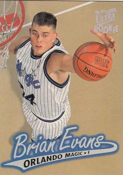 1996-97 Ultra #224 Brian Evans Front