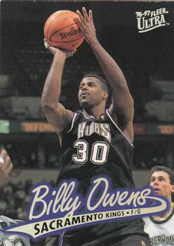 1996-97 Ultra #240 Billy Owens Front