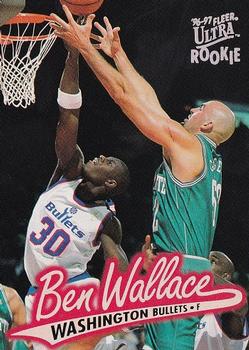 1996-97 Ultra #263 Ben Wallace Front