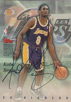 1997-98 Stadium Club - Co-Signers #CO1 Karl Malone / Kobe Bryant Back