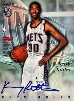 1997-98 Stadium Club - Co-Signers #CO15 Karl Malone / Kerry Kittles Back