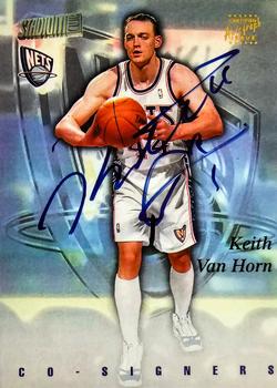 1997-98 Stadium Club - Co-Signers #CO23 Keith Van Horn / Karl Malone Front
