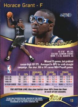 1997-98 Stadium Club - First Day Issue #13 Horace Grant Back