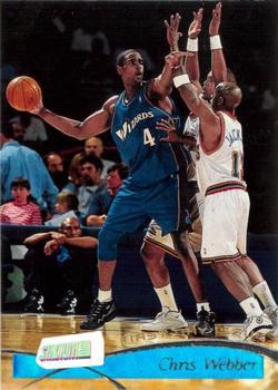 1997-98 Stadium Club - First Day Issue #74 Chris Webber Front