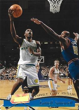 1997-98 Stadium Club - First Day Issue #103 Latrell Sprewell Front