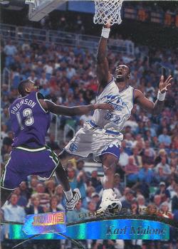1997-98 Stadium Club - First Day Issue #115 Karl Malone Front