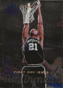 1997-98 Stadium Club - First Day Issue #201 Tim Duncan Front