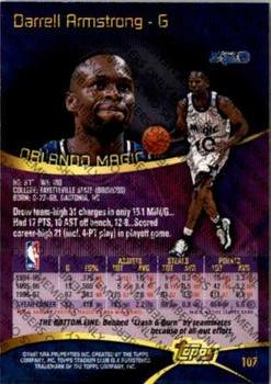 1997-98 Stadium Club - Members Only I #107 Darrell Armstrong Back
