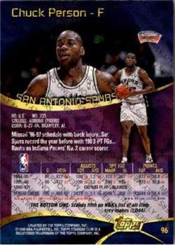 1997-98 Stadium Club - Members Only II #96 Chuck Person Back