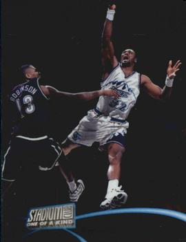 1997-98 Stadium Club - One of a Kind #115 Karl Malone Front