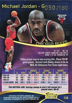 1997-98 Stadium Club - One of a Kind #118 Michael Jordan Back