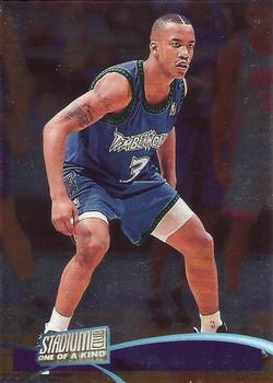 1997-98 Stadium Club - One of a Kind #75 Stephon Marbury Front