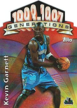1997-98 Topps - Generations Refractors #G23 Kevin Garnett Front