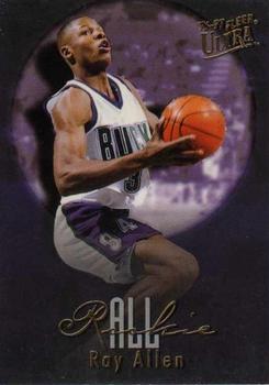 1996-97 Ultra - All-Rookie #2 Ray Allen Front