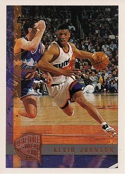 1997-98 Topps - Minted in Springfield #122 Kevin Johnson Front