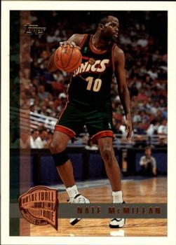 1997-98 Topps - Minted in Springfield #2 Nate McMillan Front