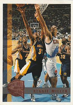 1997-98 Topps - Minted in Springfield #24 Reggie Miller Front