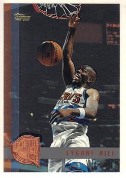 1997-98 Topps - Minted in Springfield #44 Tyrone Hill Front