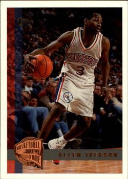 1997-98 Topps - Minted in Springfield #54 Allen Iverson Front