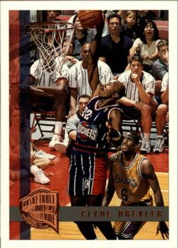 1997-98 Topps - Minted in Springfield #71 Clyde Drexler Front