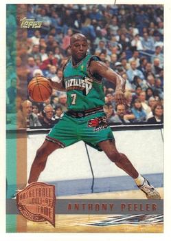 1997-98 Topps - Minted in Springfield #78 Anthony Peeler Front
