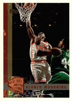1997-98 Topps - Minted in Springfield #101 Alonzo Mourning Front